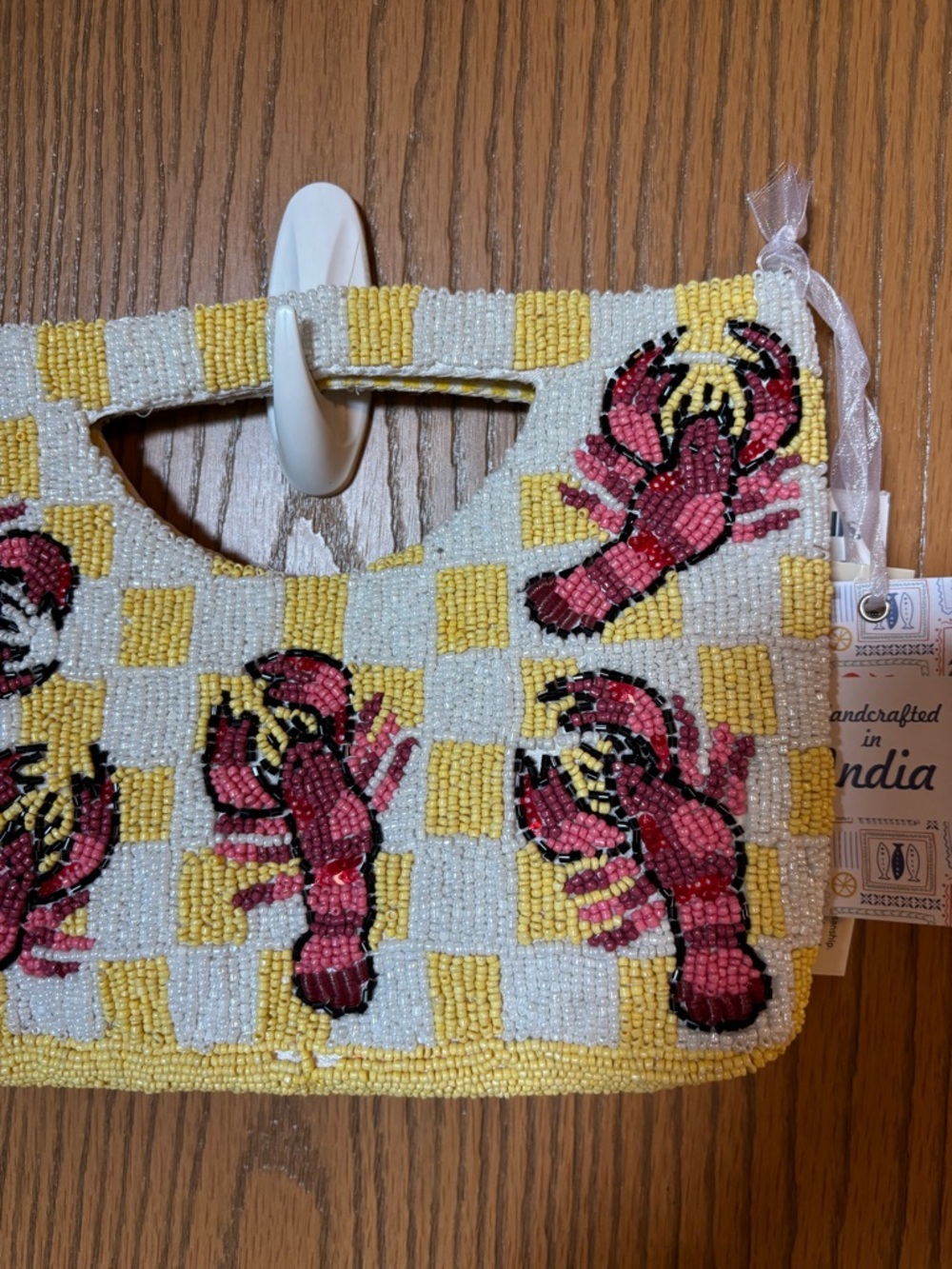 Beaded Lobster 🦞 Purse - Picture 2 of 8
